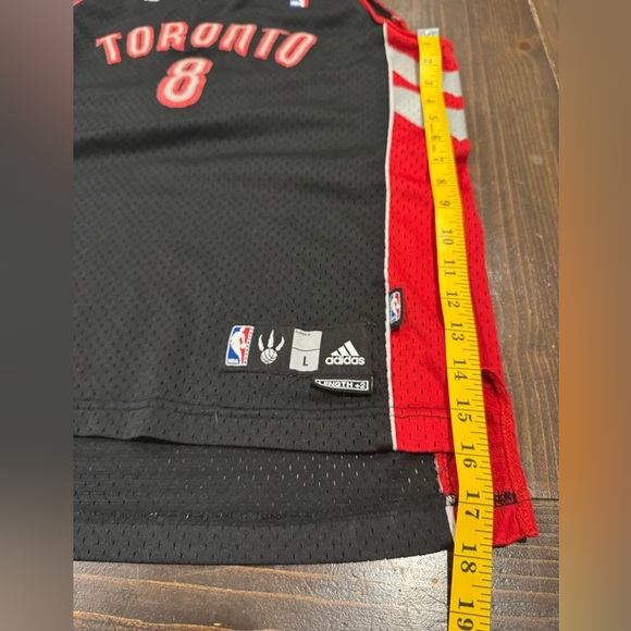 Toronto Raptors Jose Calderon Adidas NBA Jersey - Picture 9 of 9